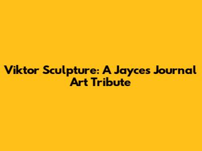 Viktor Sculpture: A Jayce's Journal Art Tribute
